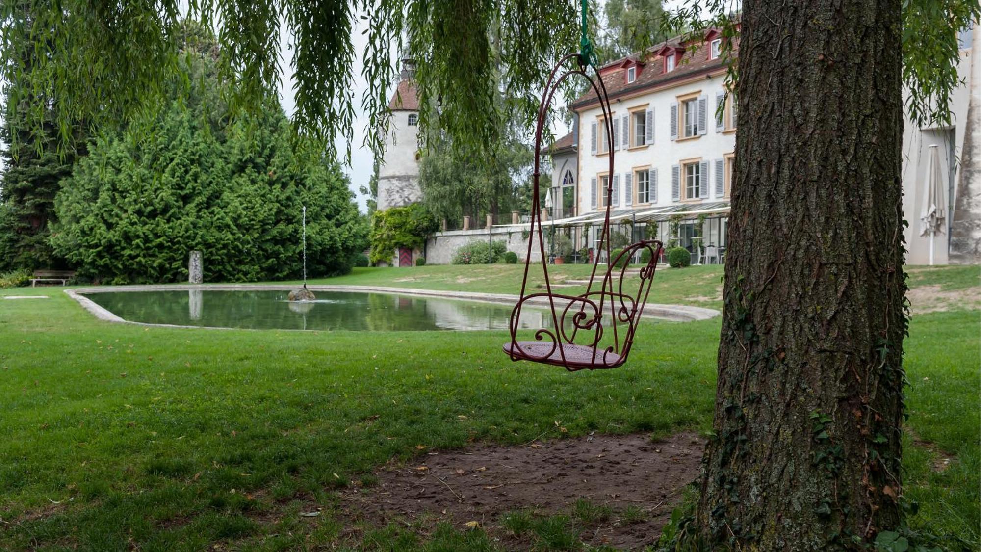 Schloss Muenchenwiler Murten Exteriör bild